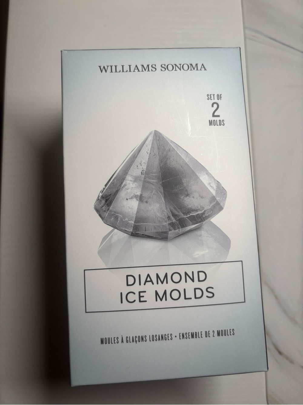 Diamond Ice Mold William Sonoma